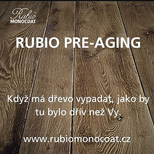RUBIO PRE-AGING - NEREAKTIVNÍ NÁTĚR PRO STARŠÍ VZHLED DŘEVA