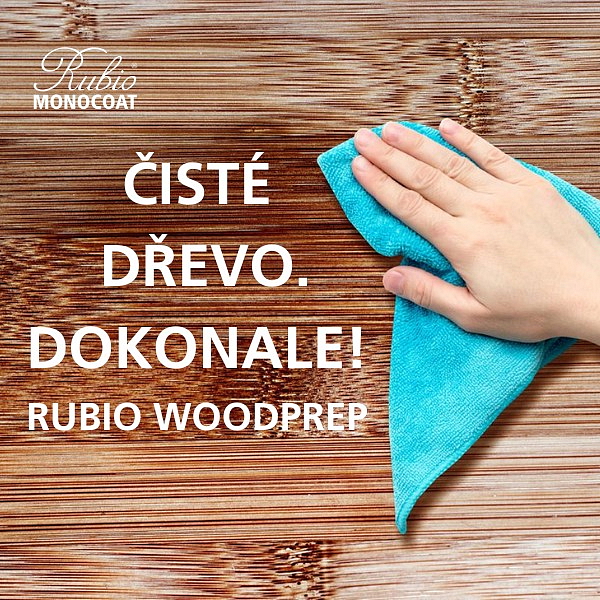 Rubio Monocoat WoodPrep - příprava pro extra ochranu dřeva