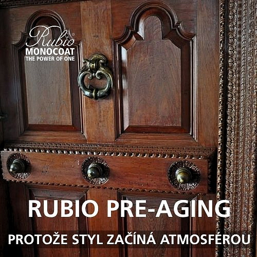 RUBIO PRE-AGING - NEREAKTIVNÍ NÁTĚR PRO STARŠÍ VZHLED DŘEVA