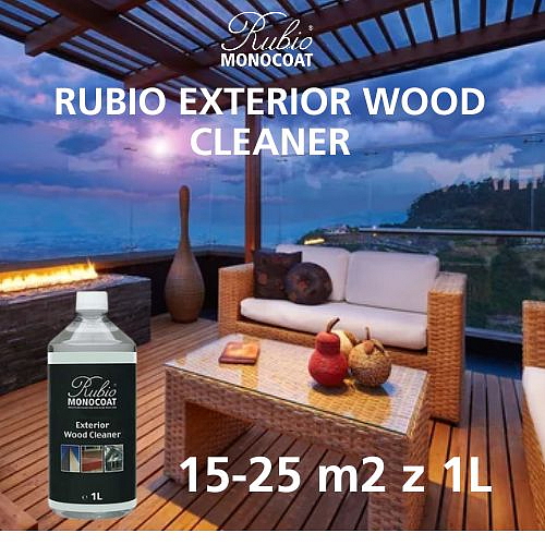 Rubio Monocoat Exterior Wood Cleaner - účinný čistič dřeva v exteriéru