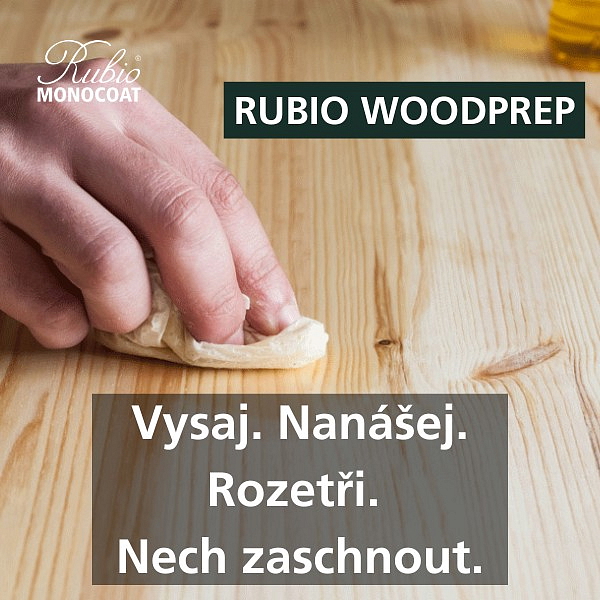 Rubio Monocoat WoodPrep - příprava pro extra ochranu dřeva