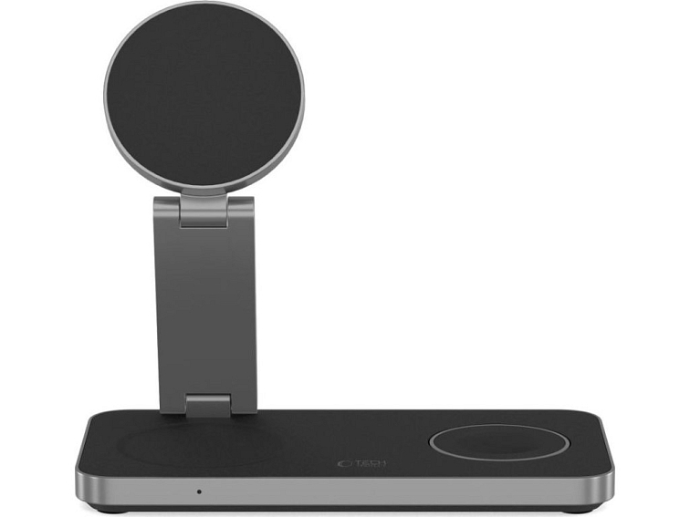 Bezdrátová nabíječka pro iPhone, Apple Watch a AirPods - Tech-Protect, QI15W-A47 Wireless Charger Black