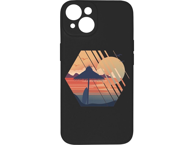 Kryt Západ slunce černý pro iPhone 14