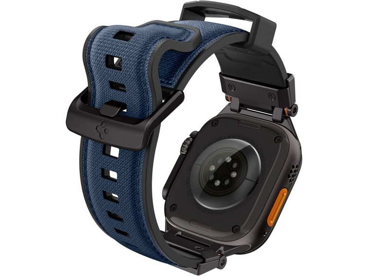 Řemínek pro Apple Watch 44mm / 45mm / 46mm / 49mm - Spigen, Durapro Armor Navy Blue