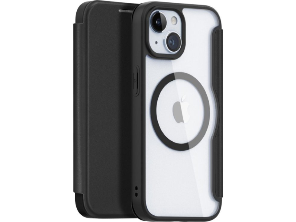 Ochranné pouzdro na iPhone 15 - DuxDucis, SkinX Pro with MagSafe Black