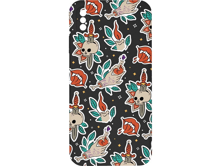 Kryt Samolepky halloween pro iPhone XS Max
