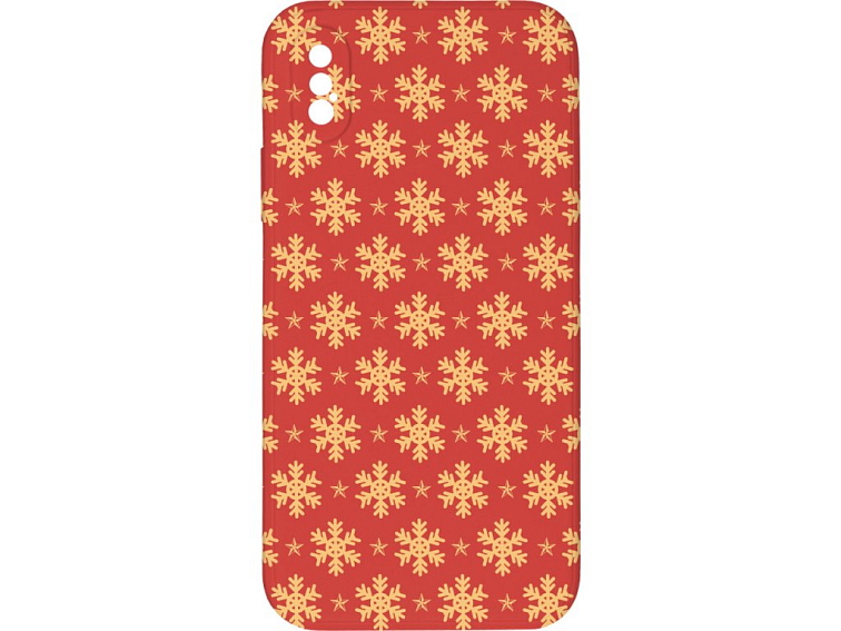 Kryt Sněhové vločky pro iPhone X/XS