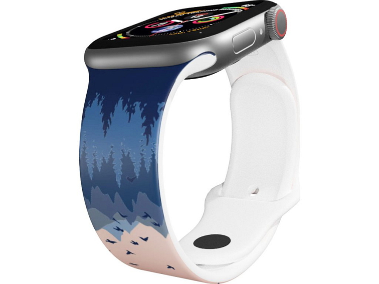 Apple watch řemínek Západ slunce na horách