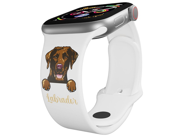 Apple watch řemínek Hnědý labrador