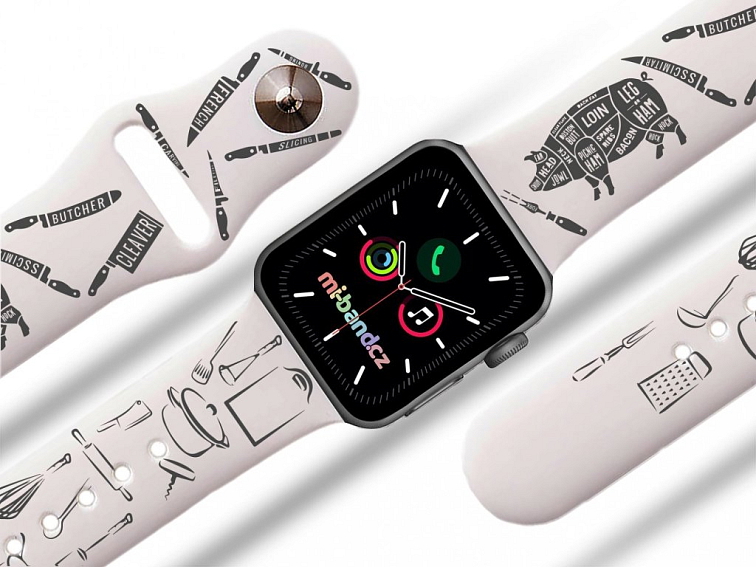 Apple watch řemínek s potiskem na zakázku