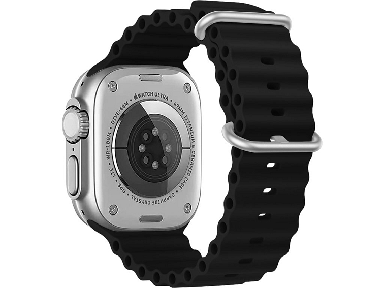 Vroubkovaný řemínek s přezkou pro Apple Watch 38/40/41/42(S10)mm