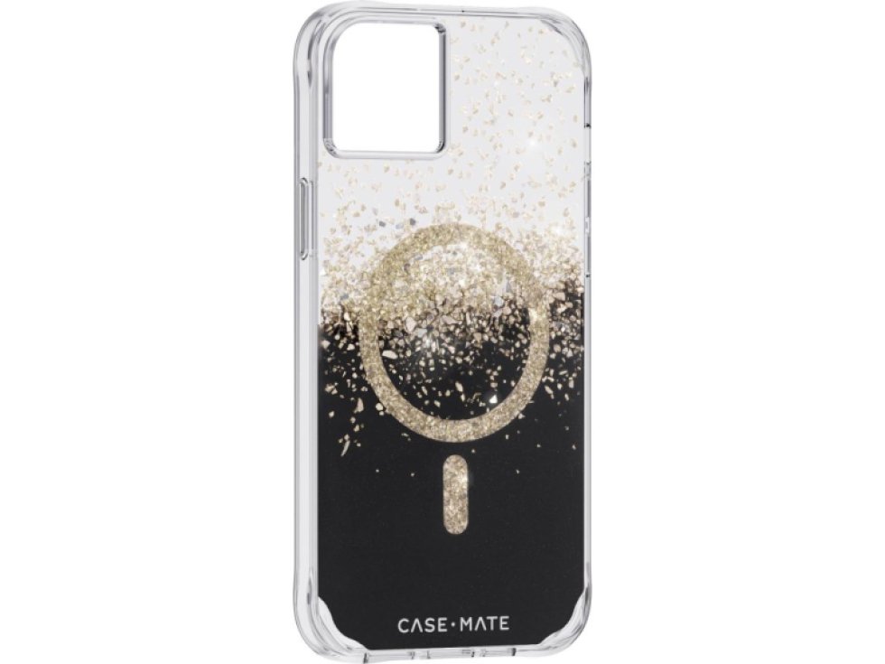 Ochranný kryt pro iPhone 14 PLUS - Case Mate, Karat Onyx MagSafe
