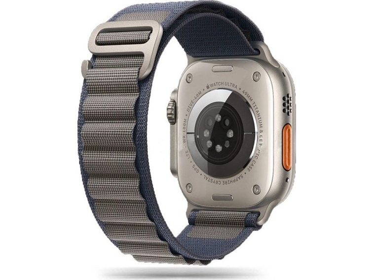 Řemínek pro Apple Watch 44mm / 45mm / 46mm / 49mm - Tech-Protect, Nylon Pro Navy