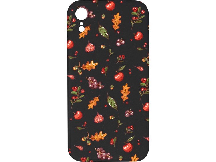 Kryt Podzimní nadílka černý pro iPhone XR