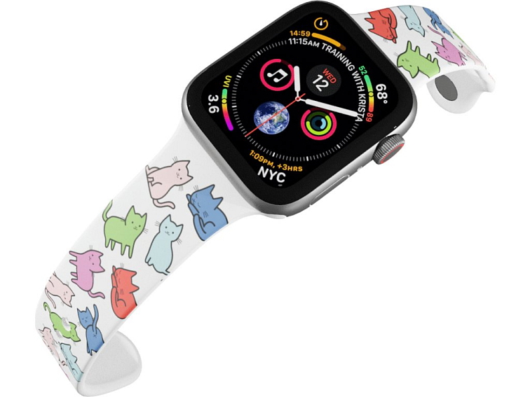 Apple watch řemínek Kočičí svět