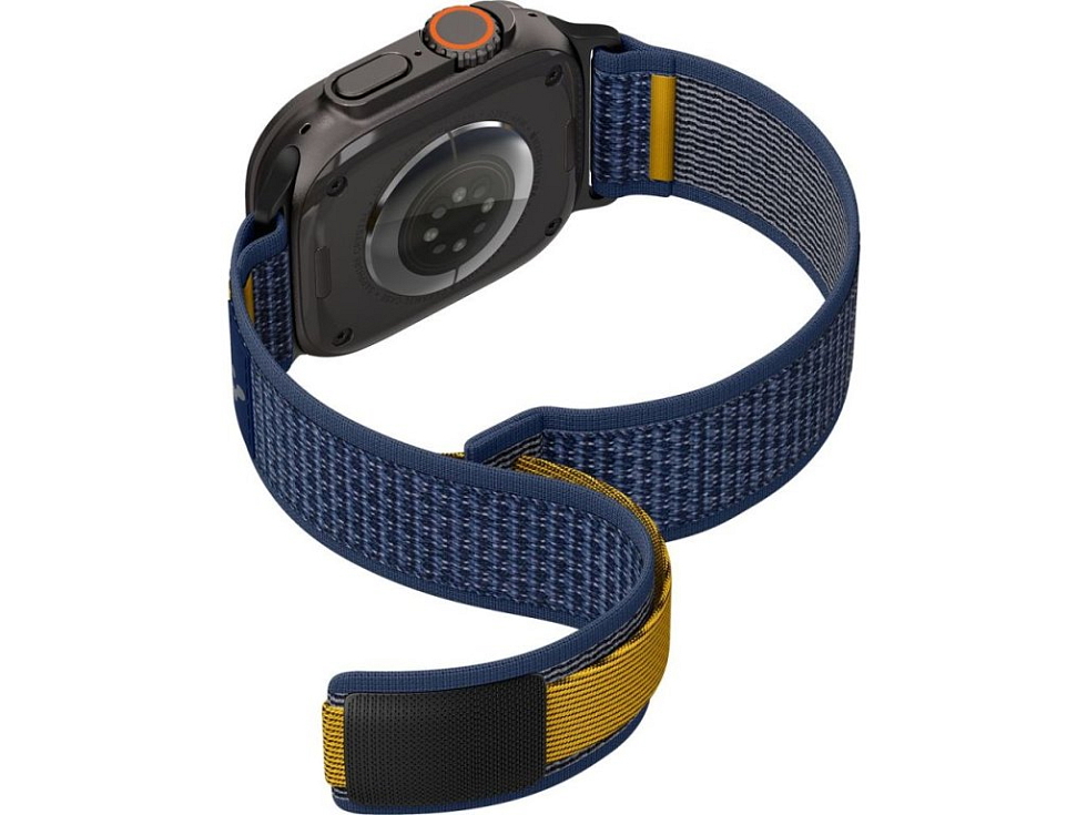 Řemínek na Apple Watch 44mm / 45mm / 46mm / 49mm - Spigen, Athlex Air Active Navy