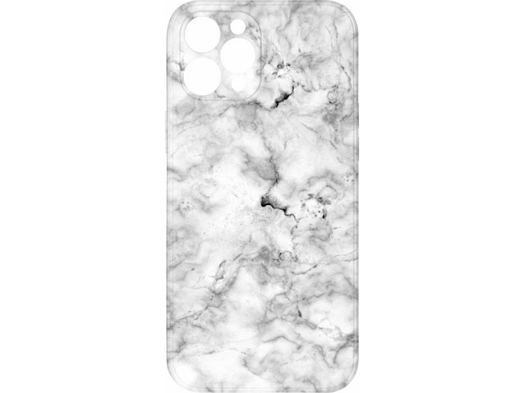 Kryt Šedý mramor pro iPhone 12 Pro Max