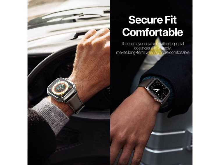 Řemínek pro Apple Watch 38mm / 40mm / 41mm / 42mm - DuxDucis, YS Black