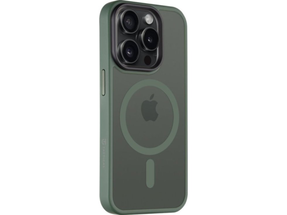 Ochranný kryt pro iPhone 15 Pro - Tactical, MagForce Hyperstealth Forest Green