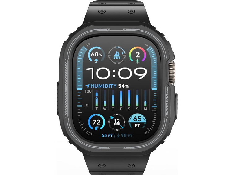 Supcase Unicorn Beetle pro Apple Watch 44mm / 45mm černá