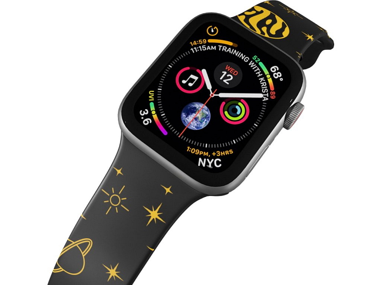 Apple watch řemínek Žluté planetky