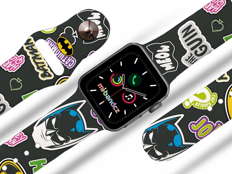 Apple watch řemínek Batman - Samolepky