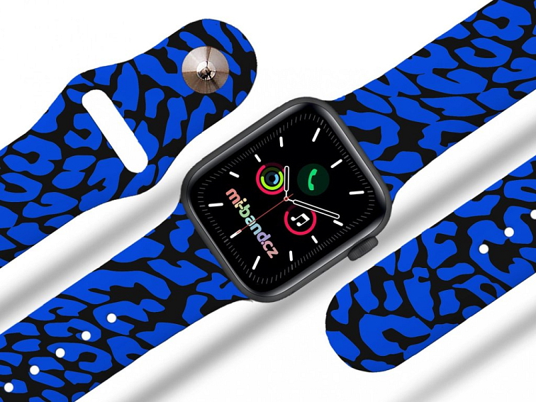 Apple watch řemínek Gepard modrý