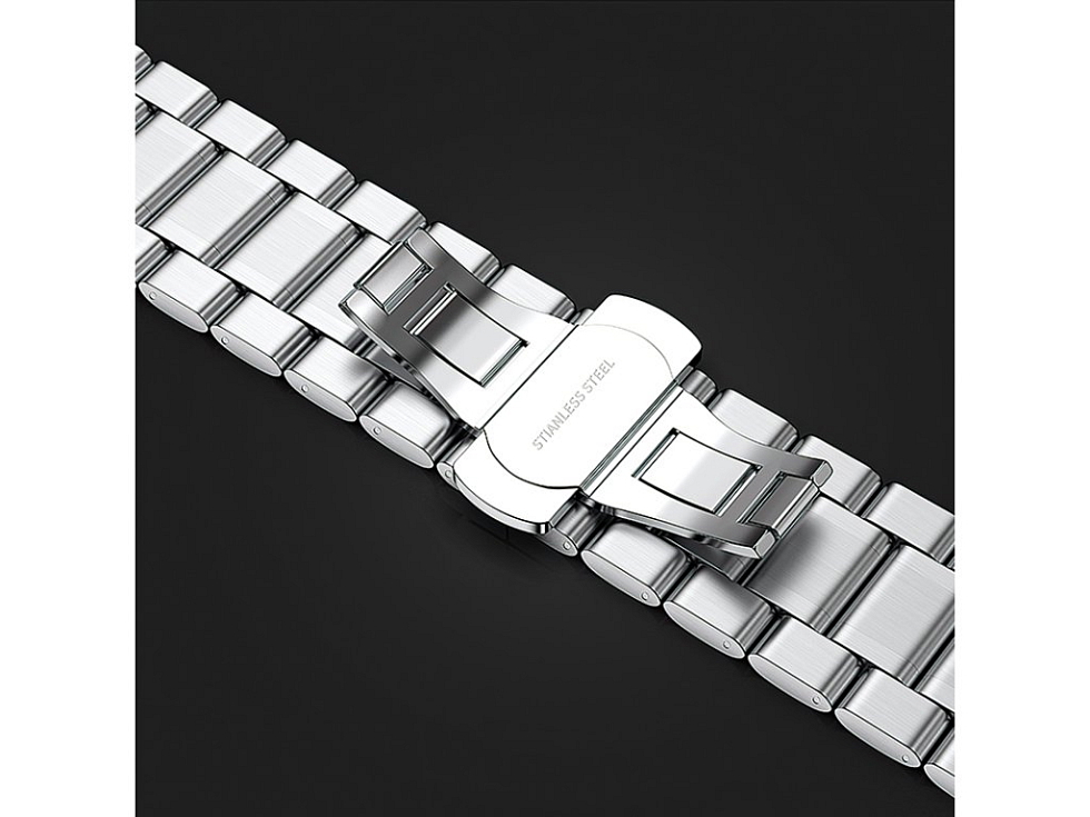 Řemínek na Apple Watch 38mm / 40mm / 41mm / 42mm - Hoco, WA32 Grand Silver