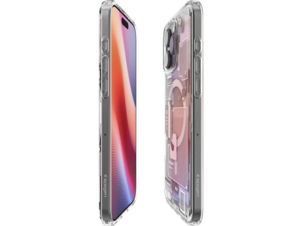 Ochranný kryt na iPhone 16 Pro - Spigen, Ultra Hybrid MagSafe Zero One Natural Titanium