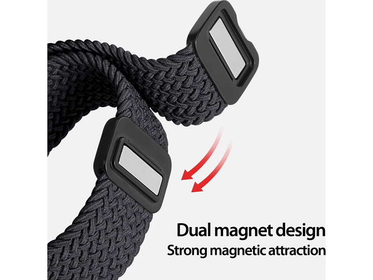 Řemínek na Apple Watch 38mm / 40mm / 41mm / 42mm - DuxDucis, Mixture Pro Midnight