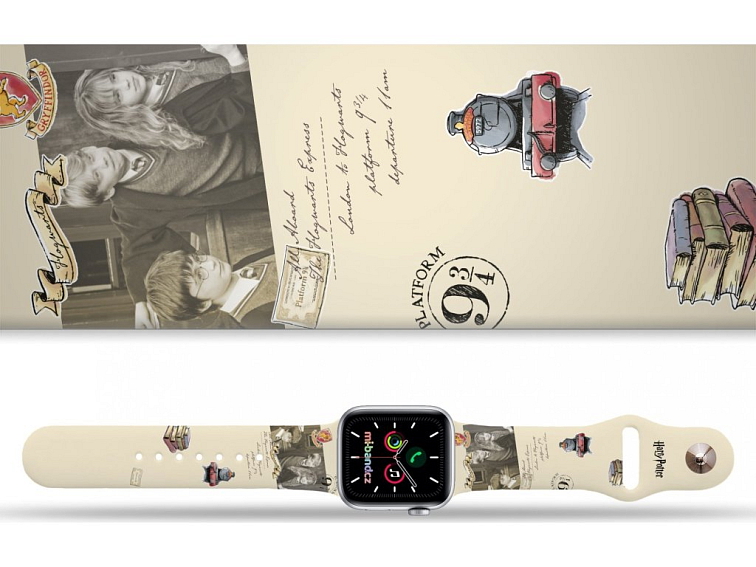 Apple watch řemínek Harry Potter - "Je to zvláštní jet domů. Nebo ne?"