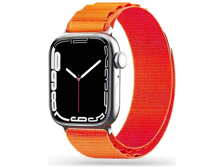 Řemínek pro Apple Watch 44mm / 45mm / 46mm / 49mm - Tech-Protect, Nylon Pro Orange
