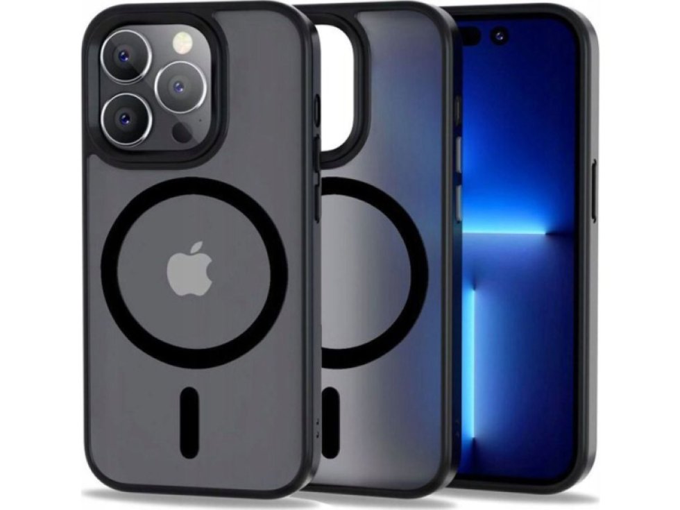 Ochranný kryt pro iPhone 13 Pro MAX - Tech-Protect, Magmat MagSafe Matte Black