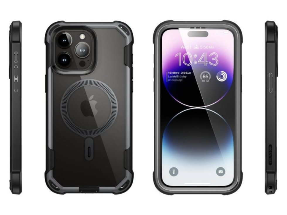 Ochranný kryt na iPhone 15 Pro MAX - Supcase, Ares MagSafe Black