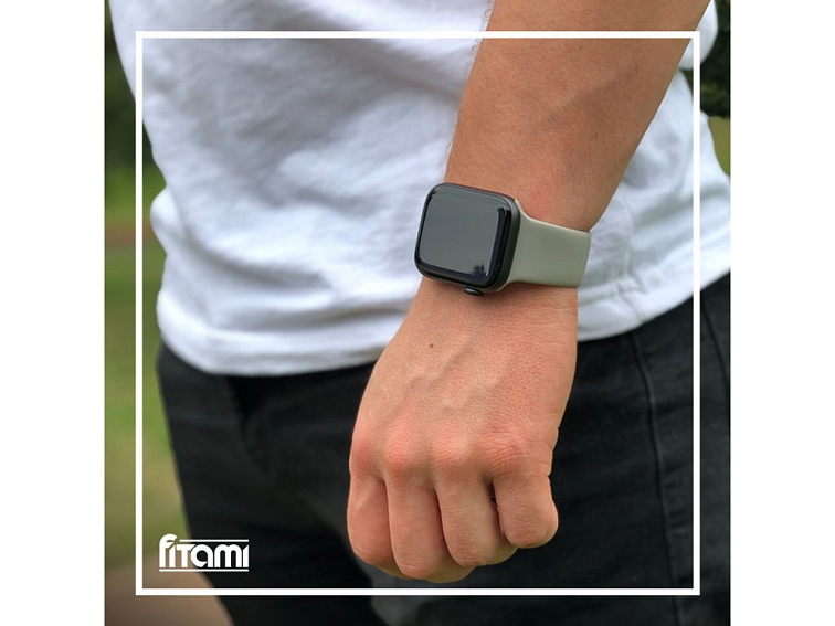 Jednobarevný řemínek pro Apple Watch - Oblázek