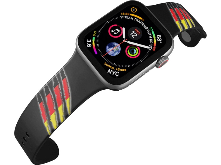 Apple watch řemínek Německá vlajka