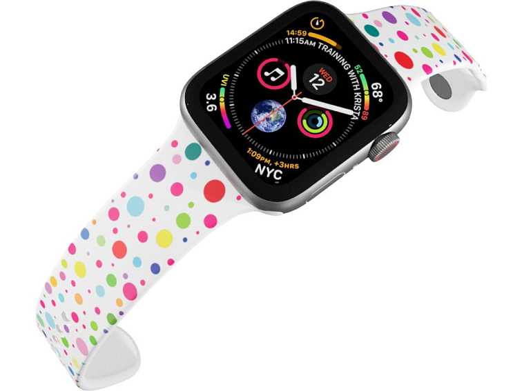 Apple watch řemínek Puntíky