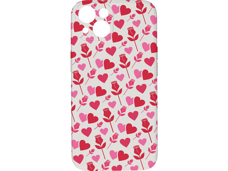 Kryt Srdce a růže pro iPhone 13
