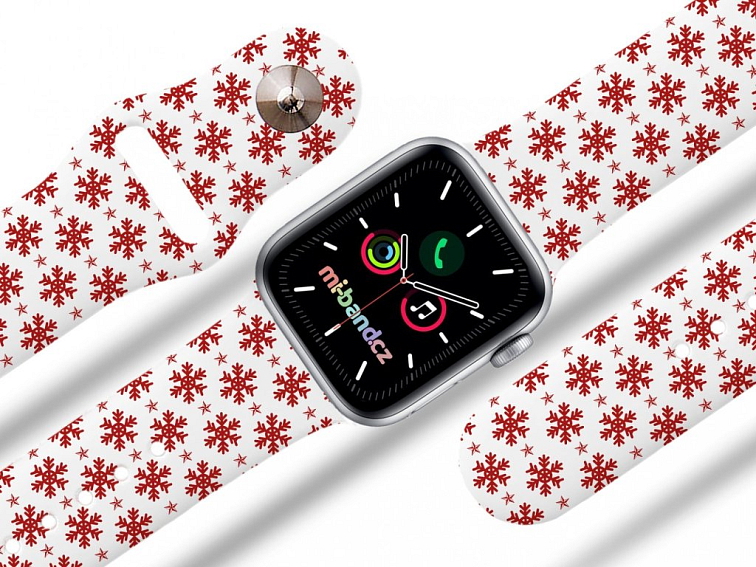 Apple watch řemínek Vločky 2
