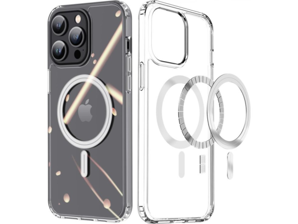 Ochranný kryt na iPhone 15 Pro MAX - DuxDucis, Clin Case with MagSafe