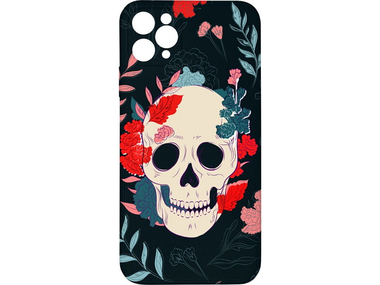 Kryt Lebka s květy pro iPhone 11 Pro Max