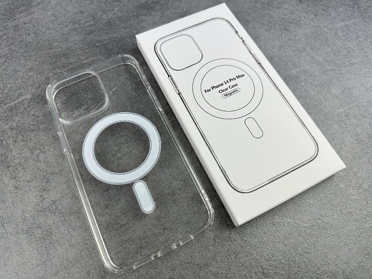 iPhone 14 PRO MAX Magsafe kryt průhledný