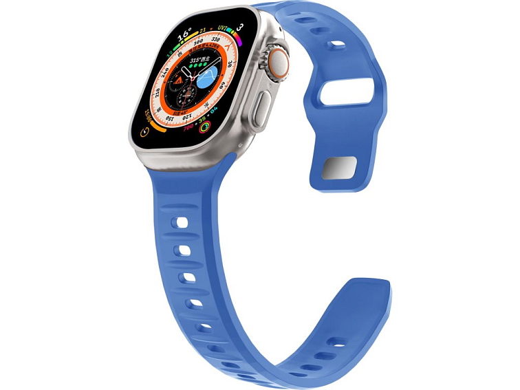 Silikonový vroubkovaný řemínek pro Apple Watch 38/40/41/42(S10)mm