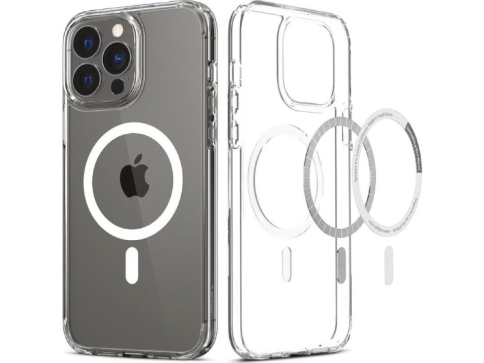 Ochranný kryt pro iPhone 13 Pro - Spigen, Ultra Hybrid Mag White ACS03267