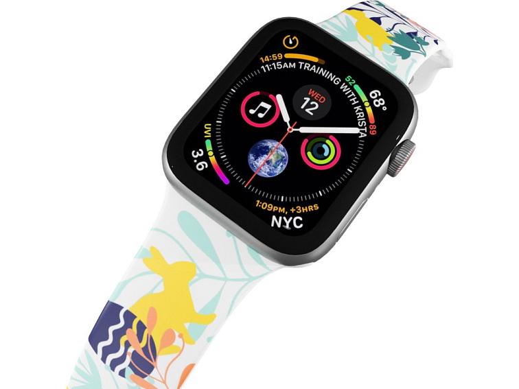Apple watch řemínek Zajíci v trávě