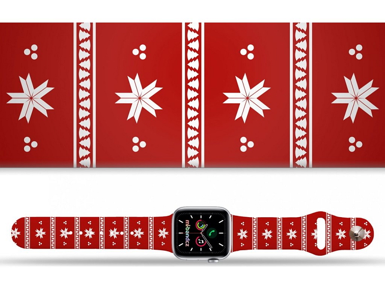 Apple watch řemínek Vánoční motiv
