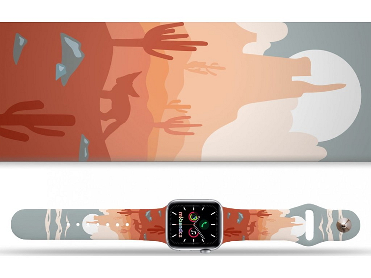 Apple watch řemínek africká poušť na horách