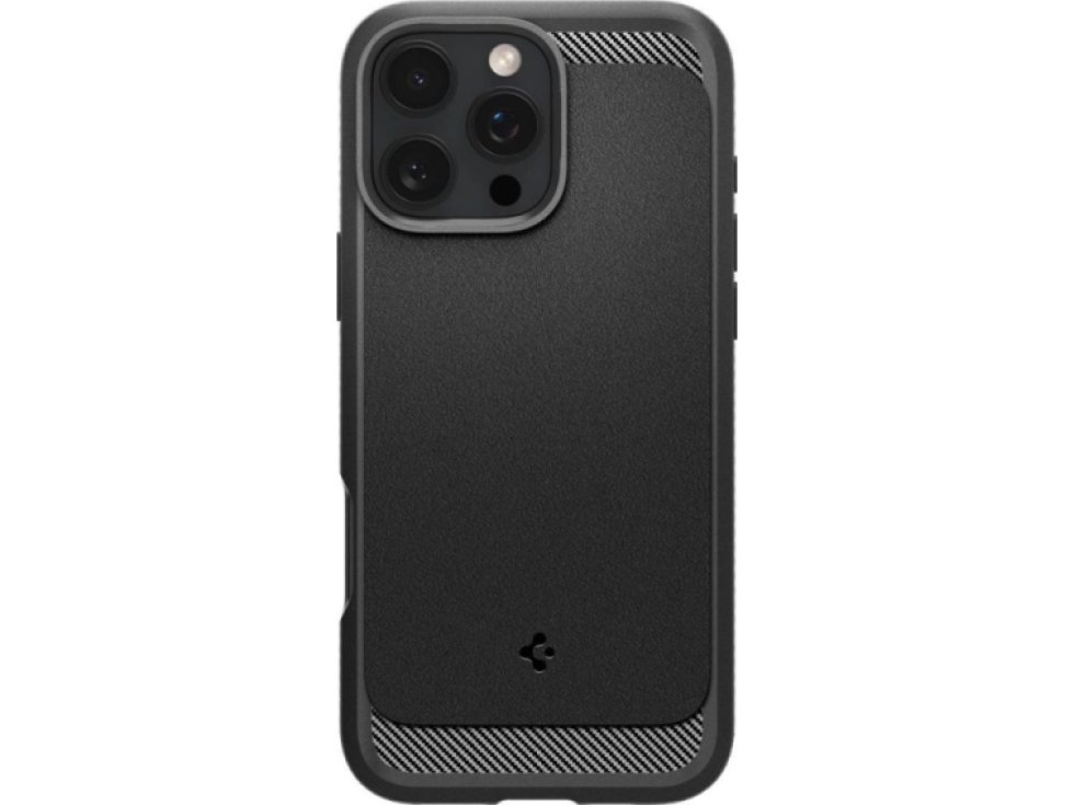 Ochranný kryt na iPhone 16 Pro MAX - Spigen, Rugged Armor MagSafe Black