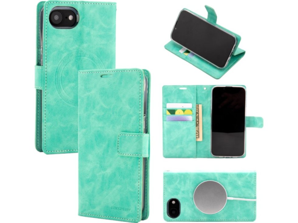 Ochranné pouzdro na iPhone 16e - Mercury, Bluemoon MagSafe Mint