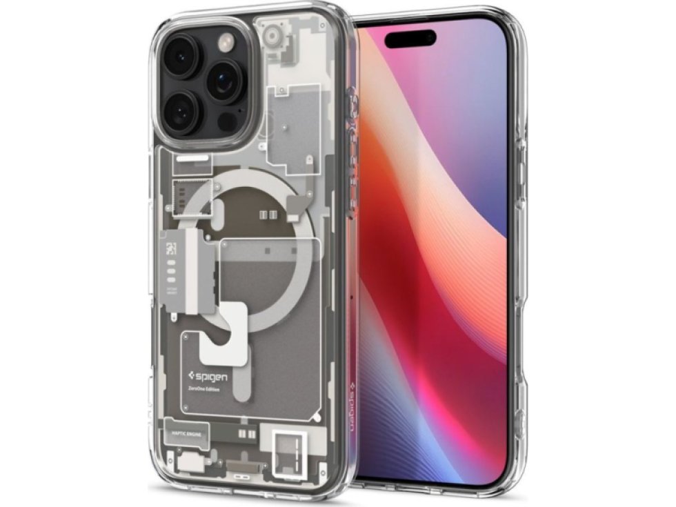 Ochranný kryt na iPhone 16 Pro - Spigen, Ultra Hybrid MagSafe Zero One Natural Titanium